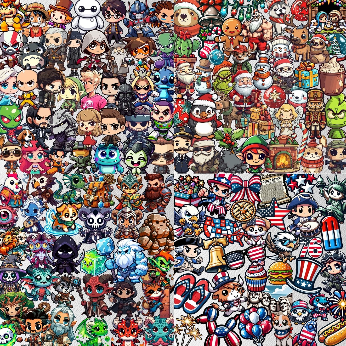 Ultimate 4000+ Mega Clipart Bundle