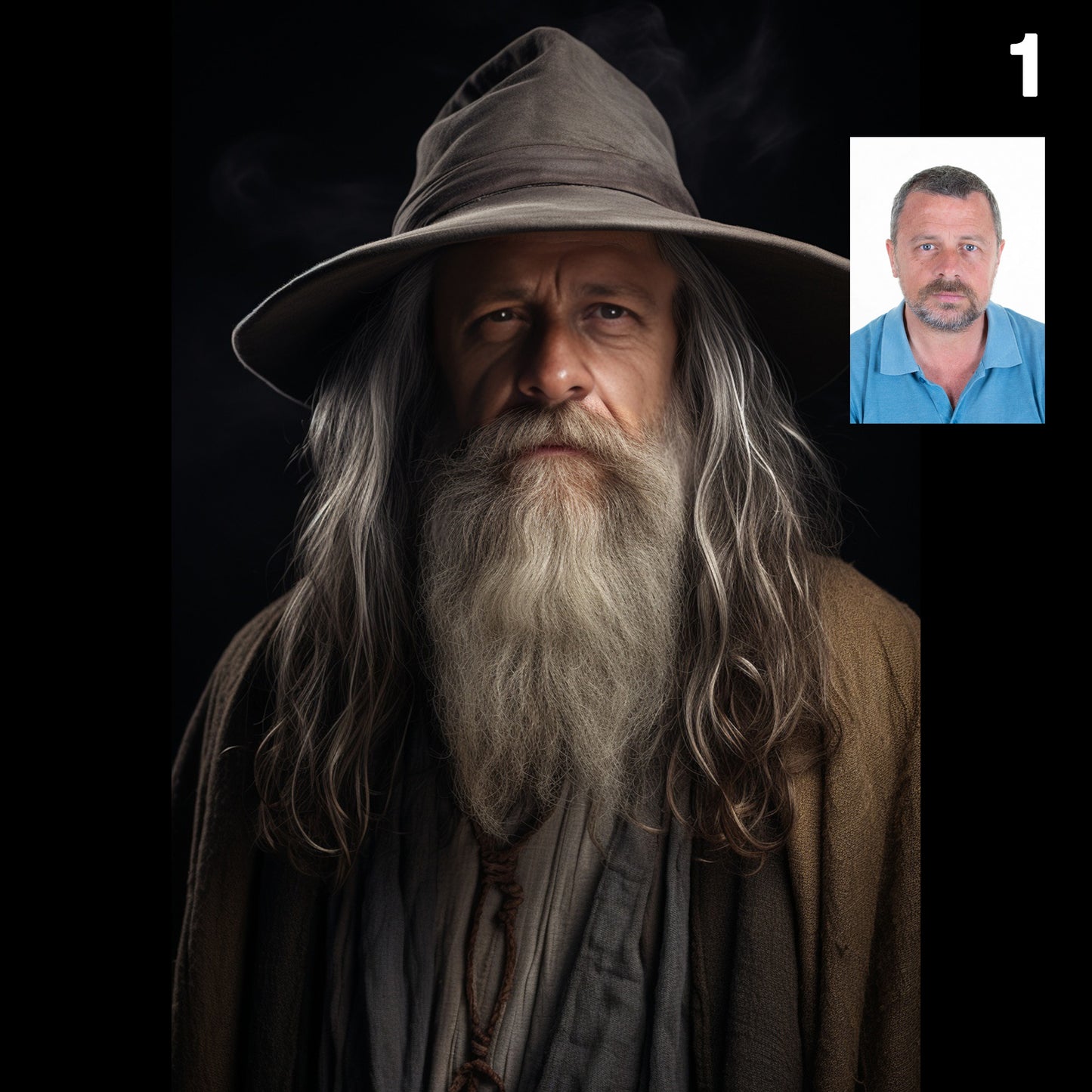 Gandalf Custom Portrait