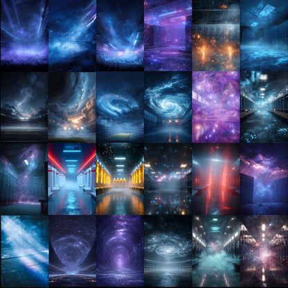 50 Cosmic Sports Background Bundle