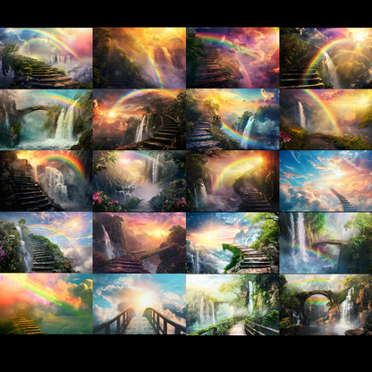 20 Pet Heaven Digital Background Bundle