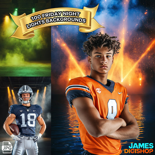 100 Friday Night Lights Sports Bundle Background