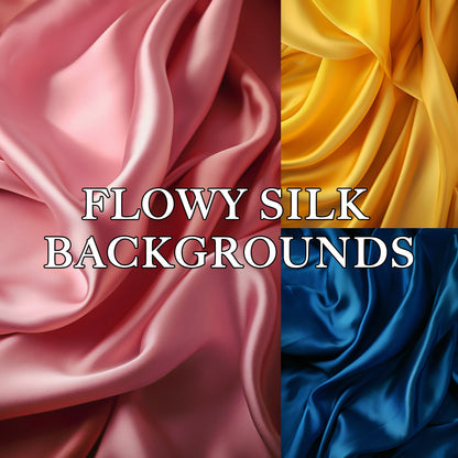 20 Silky Fabric Background Bundle