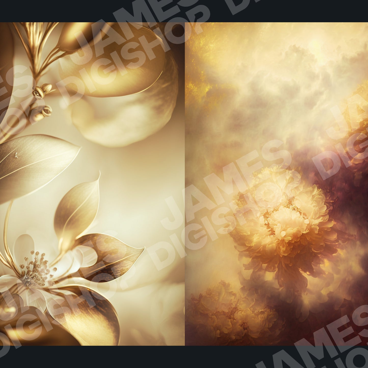 20 Soft Brown Clouds Background Bundle