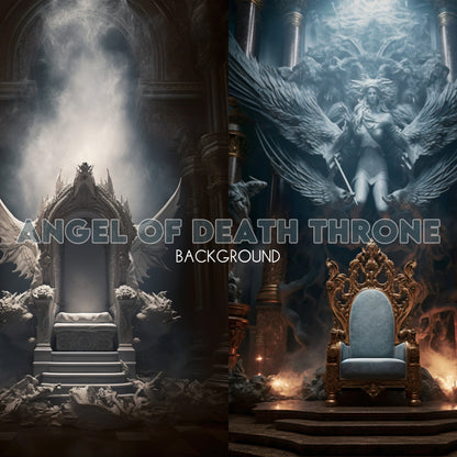 Angel of Death Throne Background Bundle