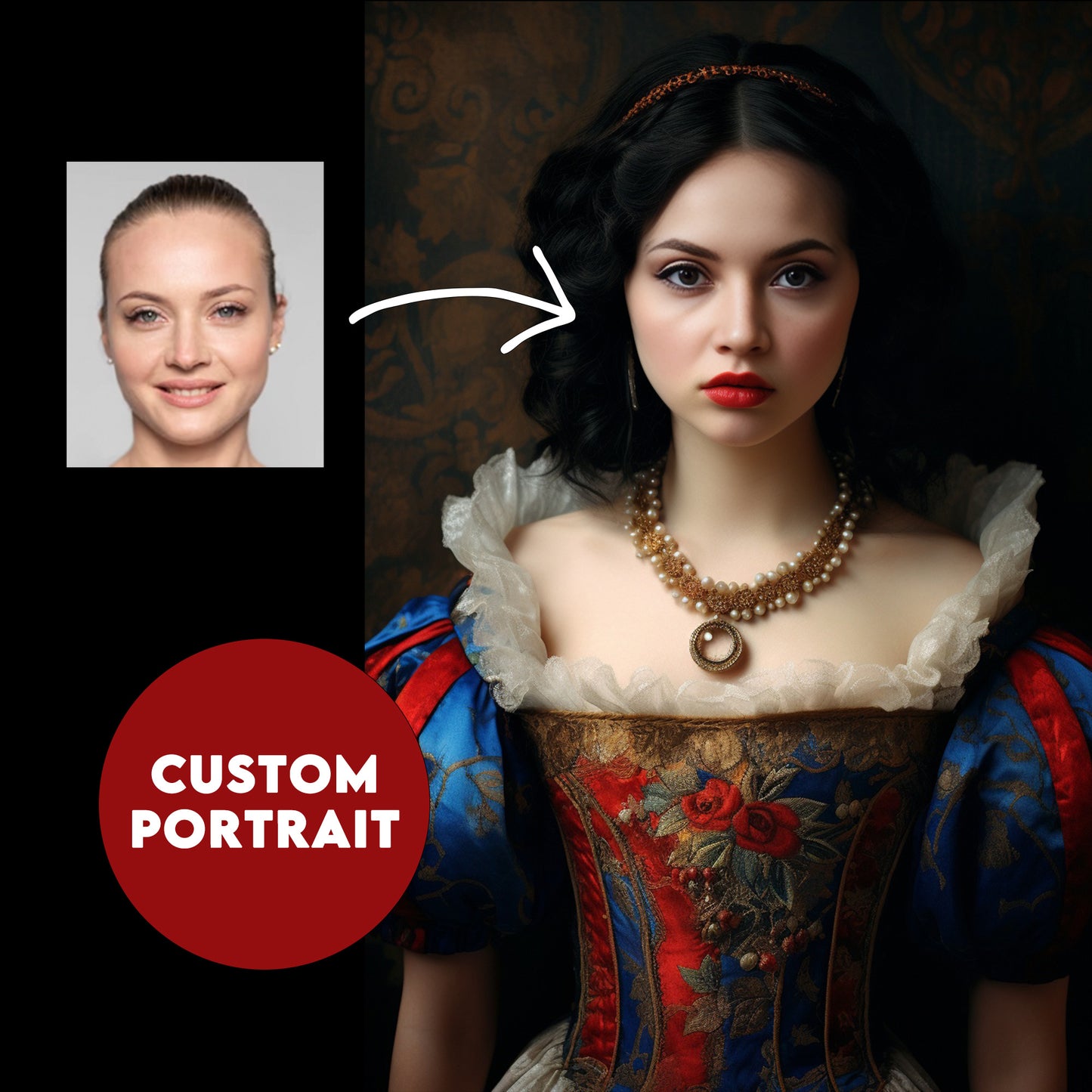 Princess Custom Portrait