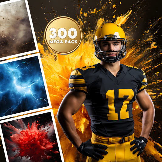 300 Complete Sports Background Bundle