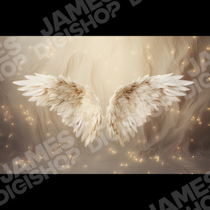 50 Angel Wings Background Bundle