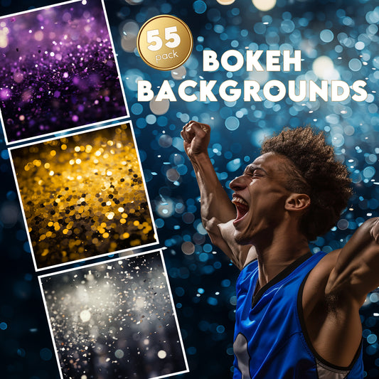 50 Bokeh Lights Background Bundle