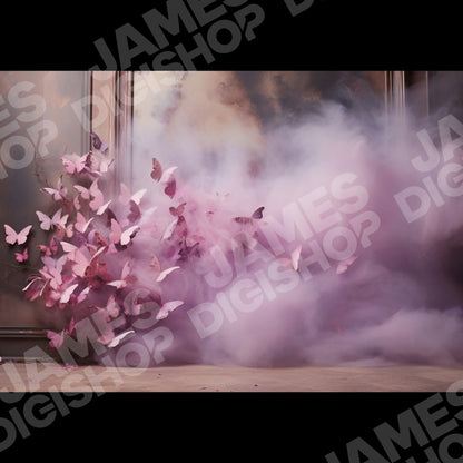 20 Lavender Smoke Background Bundle