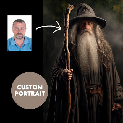 Gandalf Custom Portrait