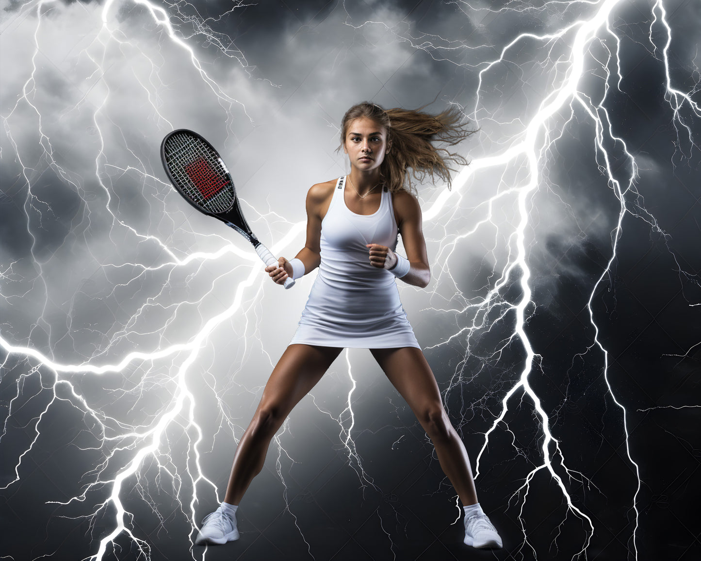 50 Sports Lightning Background Bundle